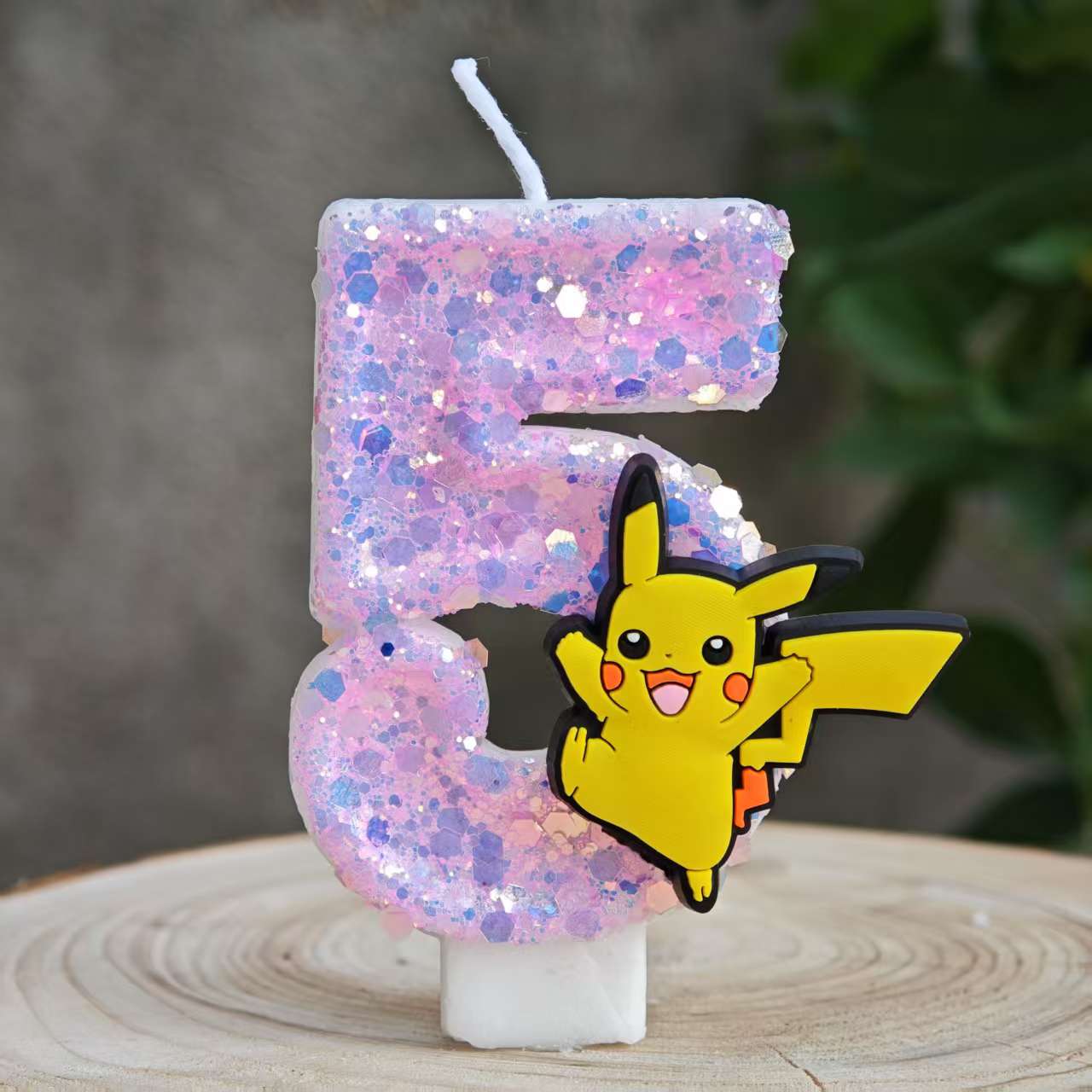 Candle Surprise - Lilin Pokémon Pikachu Nomor 0-9 Tema
