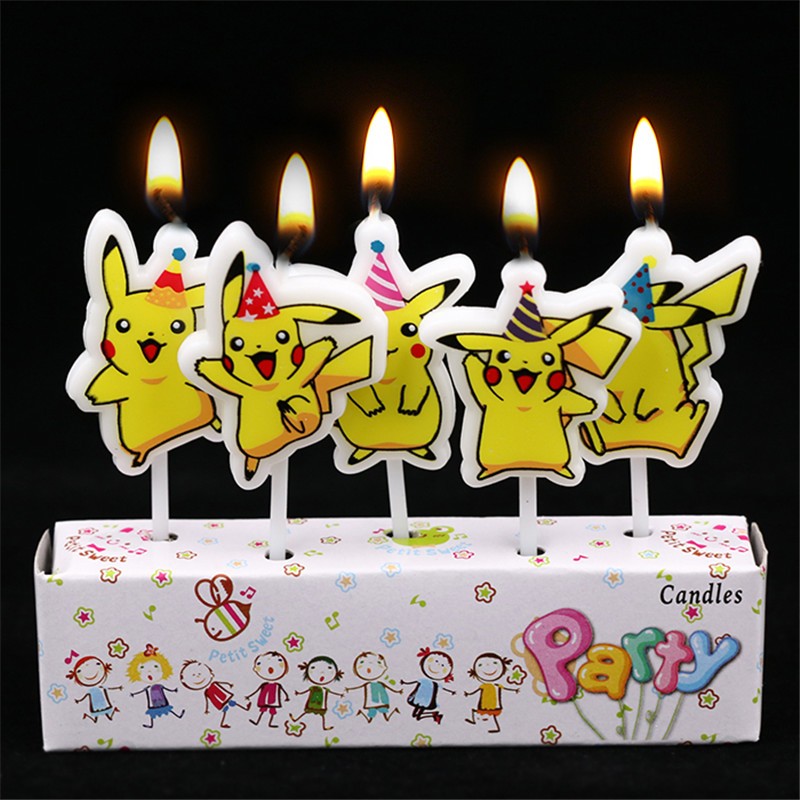 5 buah/lot lilin kue ulang tah - Candle Surprise ulasan dan harga