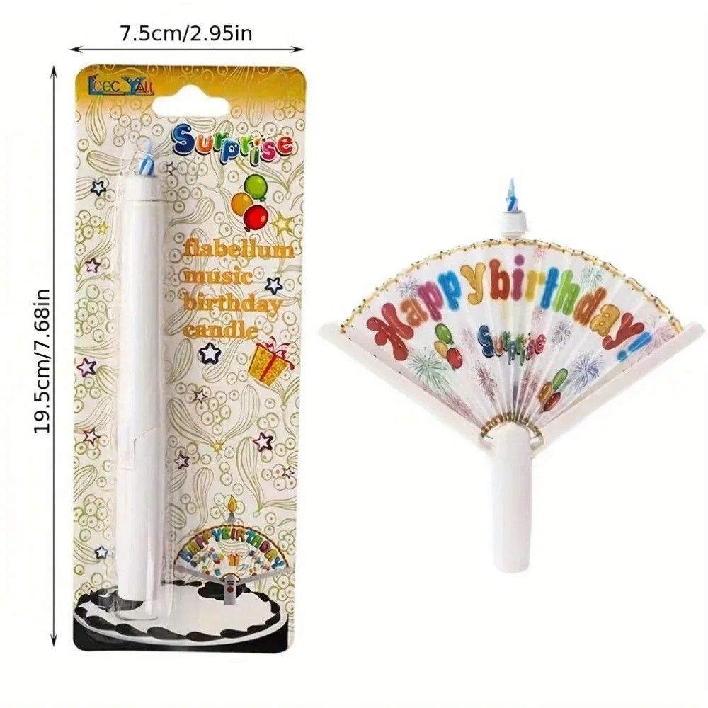 Lilin kipas otomatis warna-war - Candle Surprise ulasan dan harga